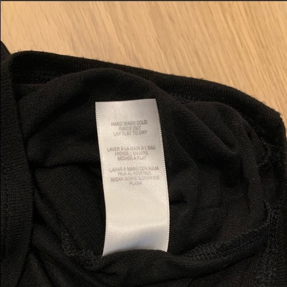 Ella Moss Icon Short Sleeve Tee Shirt Top Black - Picture 8 of 12